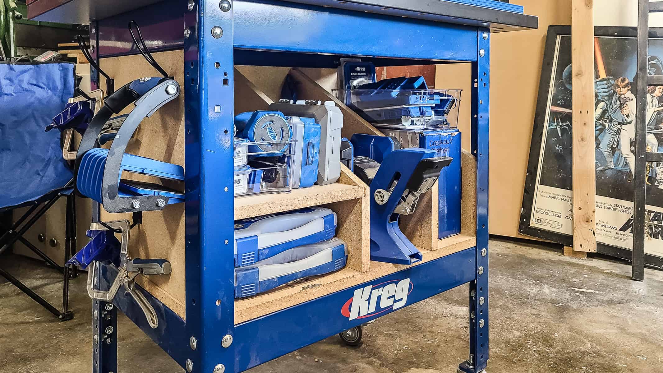 DIY Tool Organizer Plans for Kreg Tool Stand
