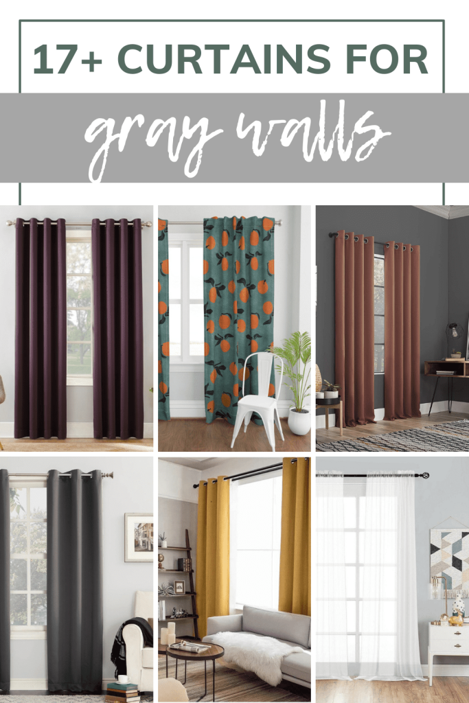 Curtains For Gray Walls 17 Colors