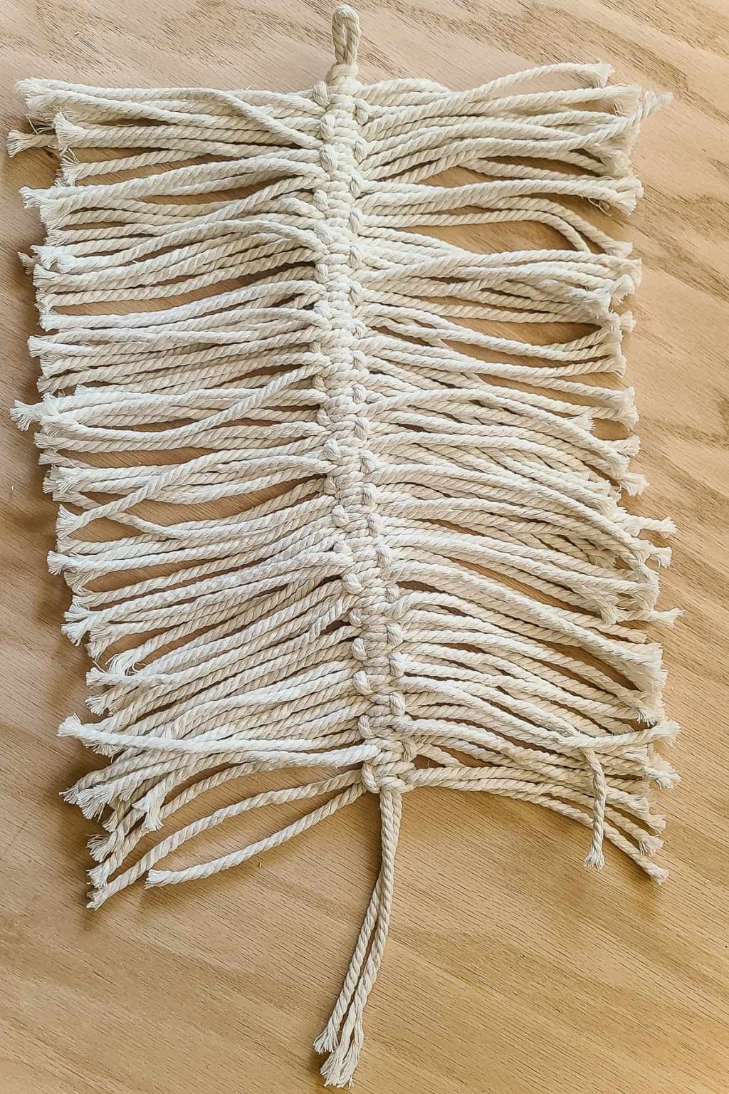 Feather Making Using Thread How To Make DIY Macrame Feathers - Making Manzanita