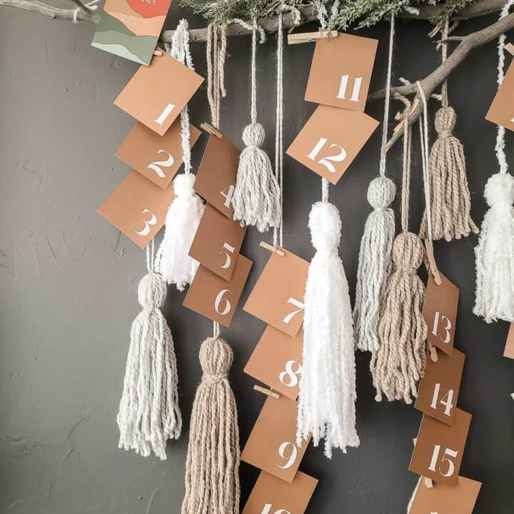 How To Make A Boho Advent Calendar