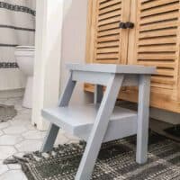 How To Make A DIY Step Stool for Toddler