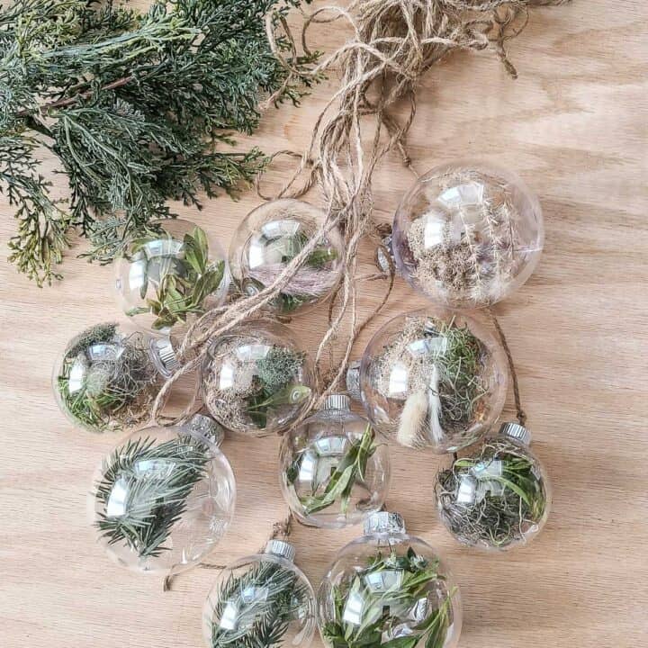 How To Make DIY Natural Christmas Ornaments