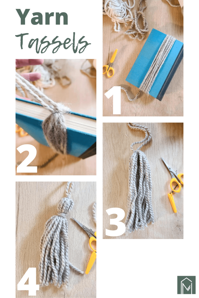 How to Make Yarn Tassels - DIY Yarn Tassel Tutorial