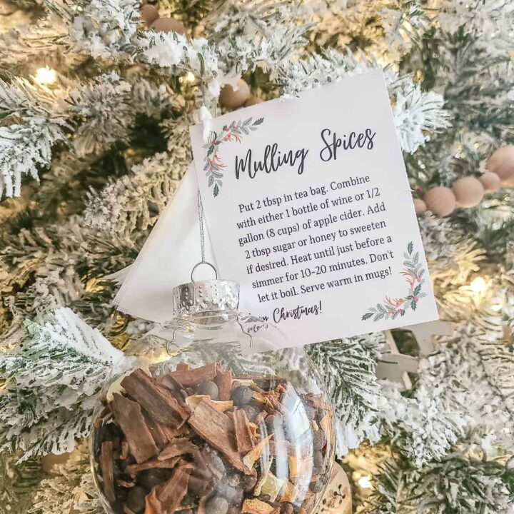 How To Make Homemade Mulling Spices for Christmas Gifts