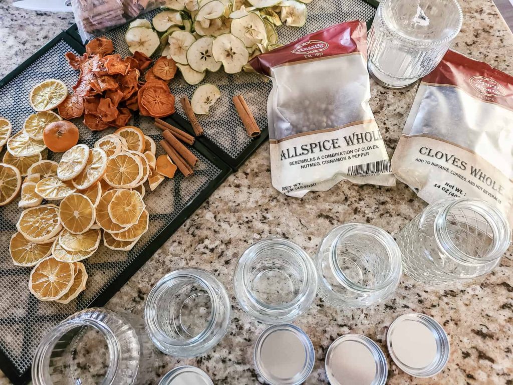 This stovetop potpourri gift is a great DIY present for the family and is simple to make with just a few ingredients 