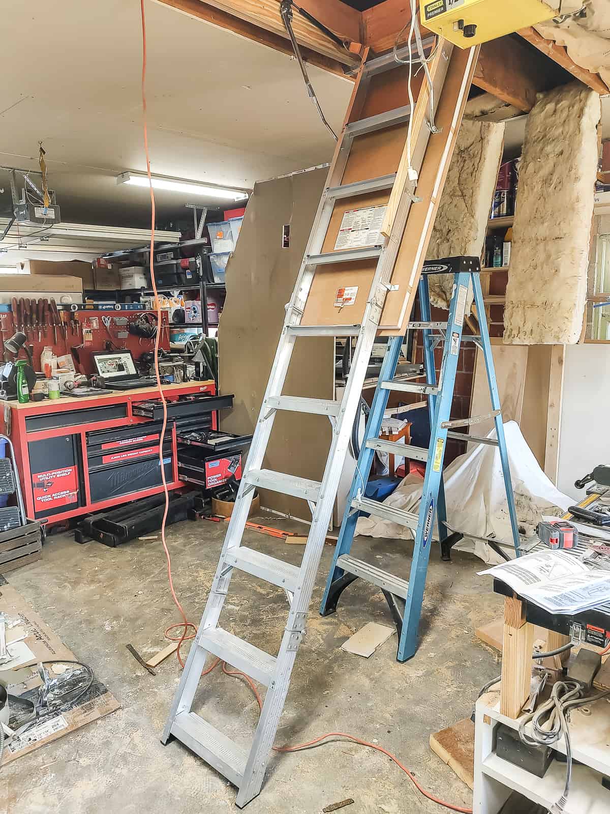 How to Install an Attic Ladder - Making Manzanita