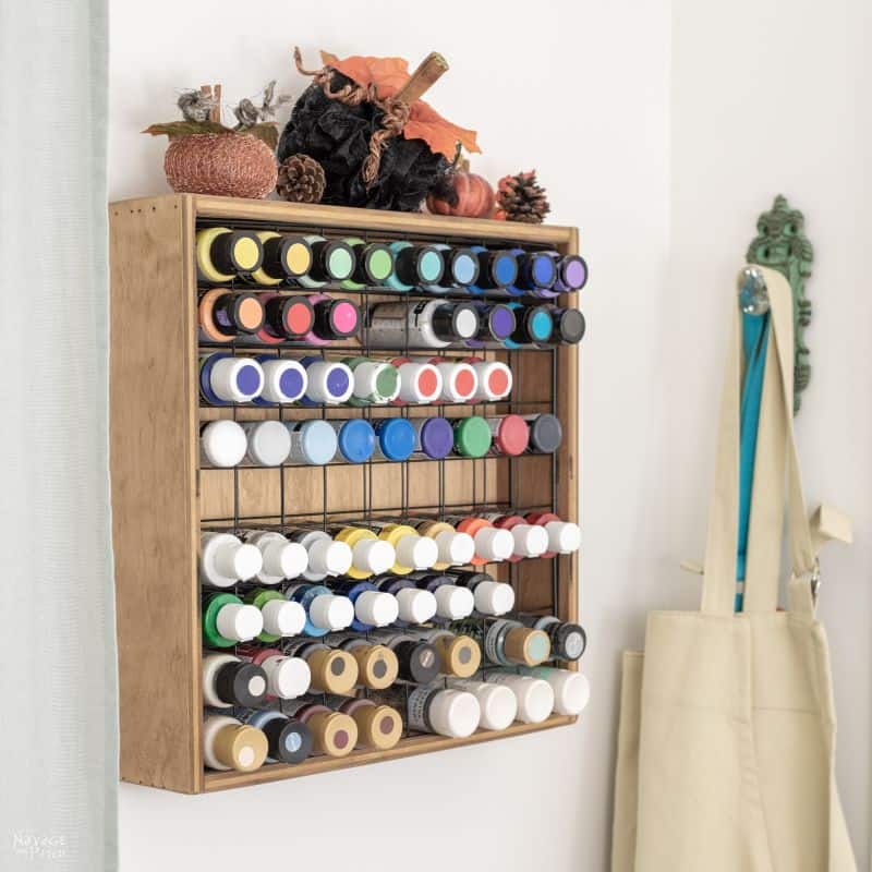 20 Clever Craft Paint Storage Ideas - Making Manzanita