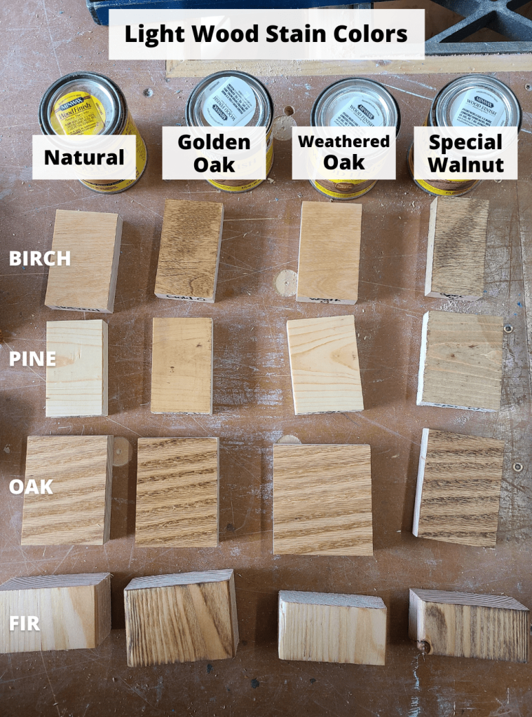 Wood tint colors  Staining wood, Wood, Wood colors