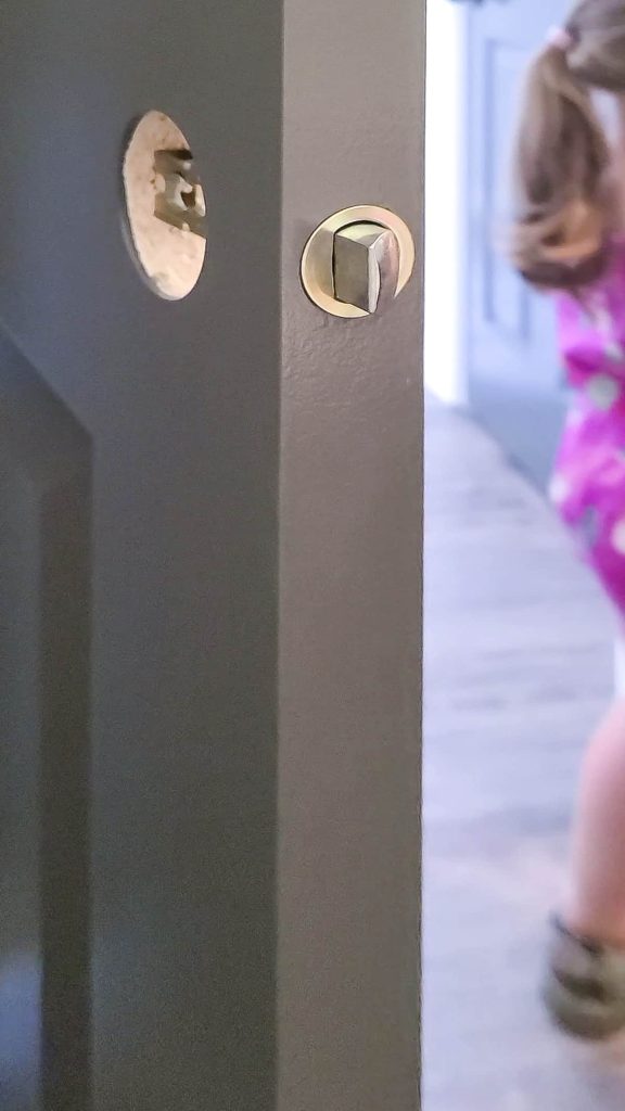 when you replace an interior door handle the latch can be circular find out how to convert with this tutorial