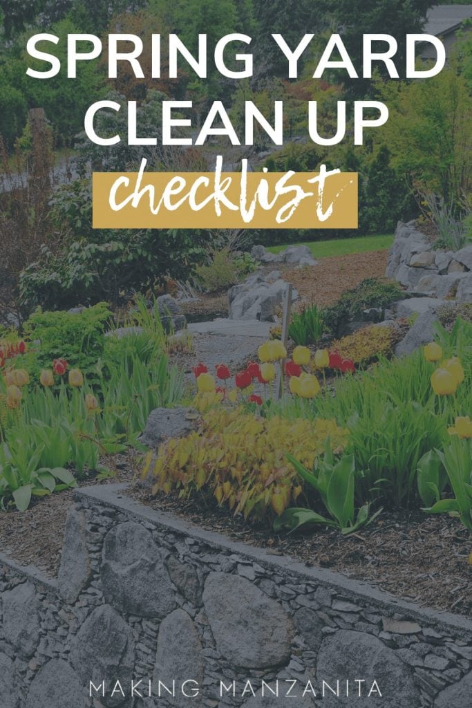 looking to get ready for spring and part of spring is yard clean up follow this checklist to get it all done