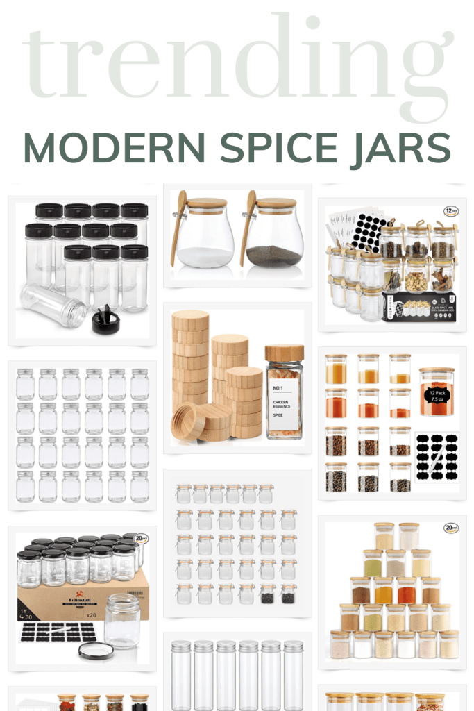 If you're buying new spice jar labels, you're probably going to be looking for new spice jars for your kitchen. Get inspired with these ideas.