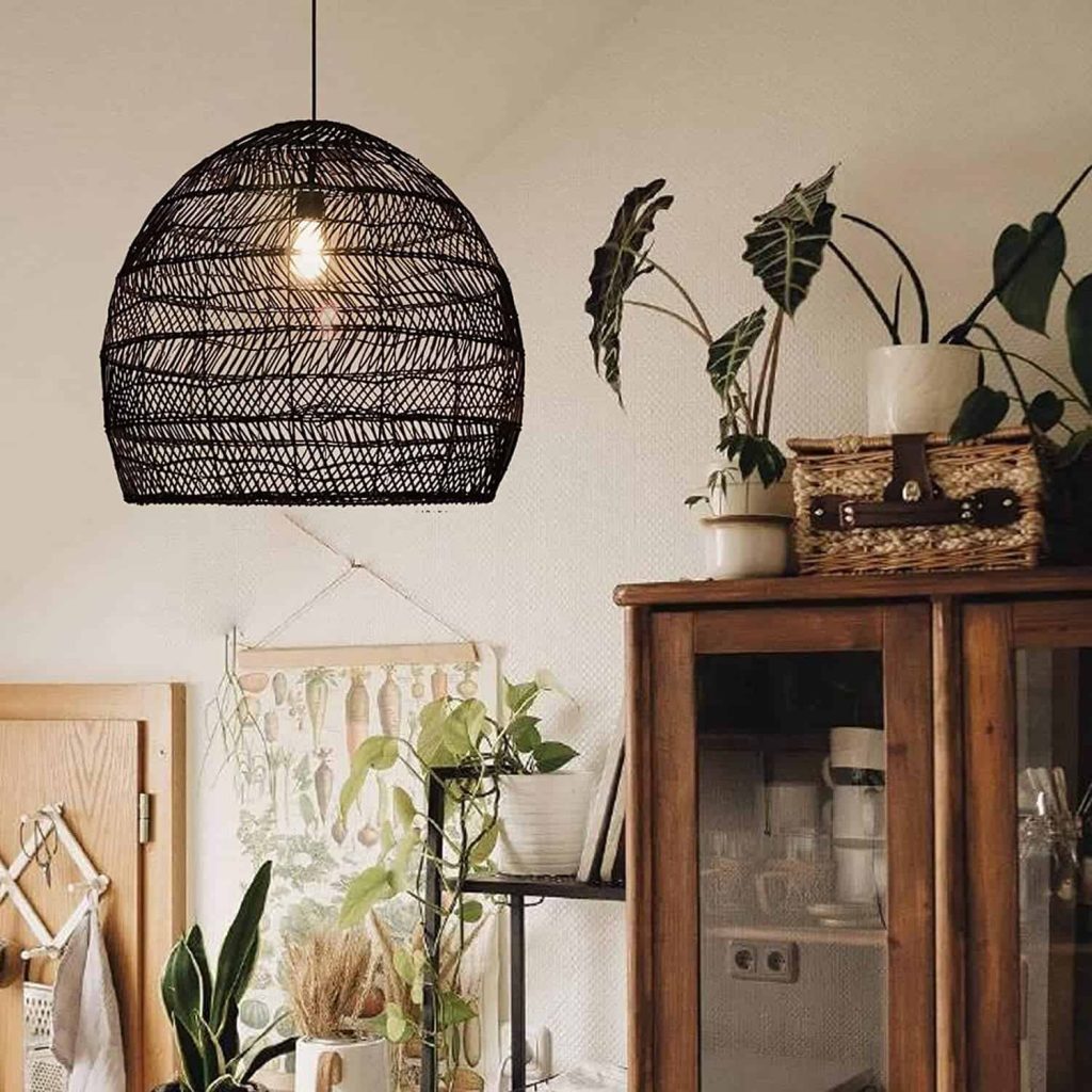 the modern boho look uses a lot of soft lighting to accent the natural feel of the soft colors in your design