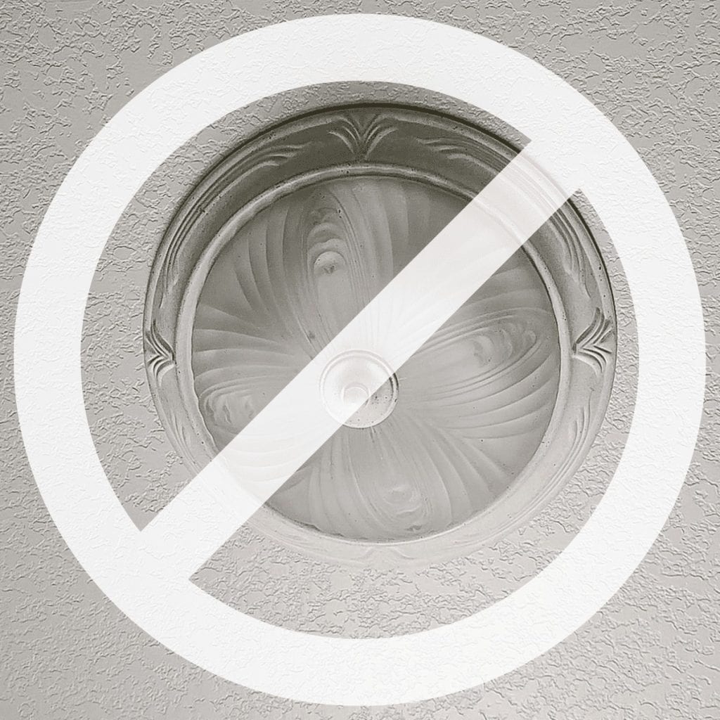 Ban boob lights! Replace them in your home with one of these flush-mount or semi-flush-mount lights. 