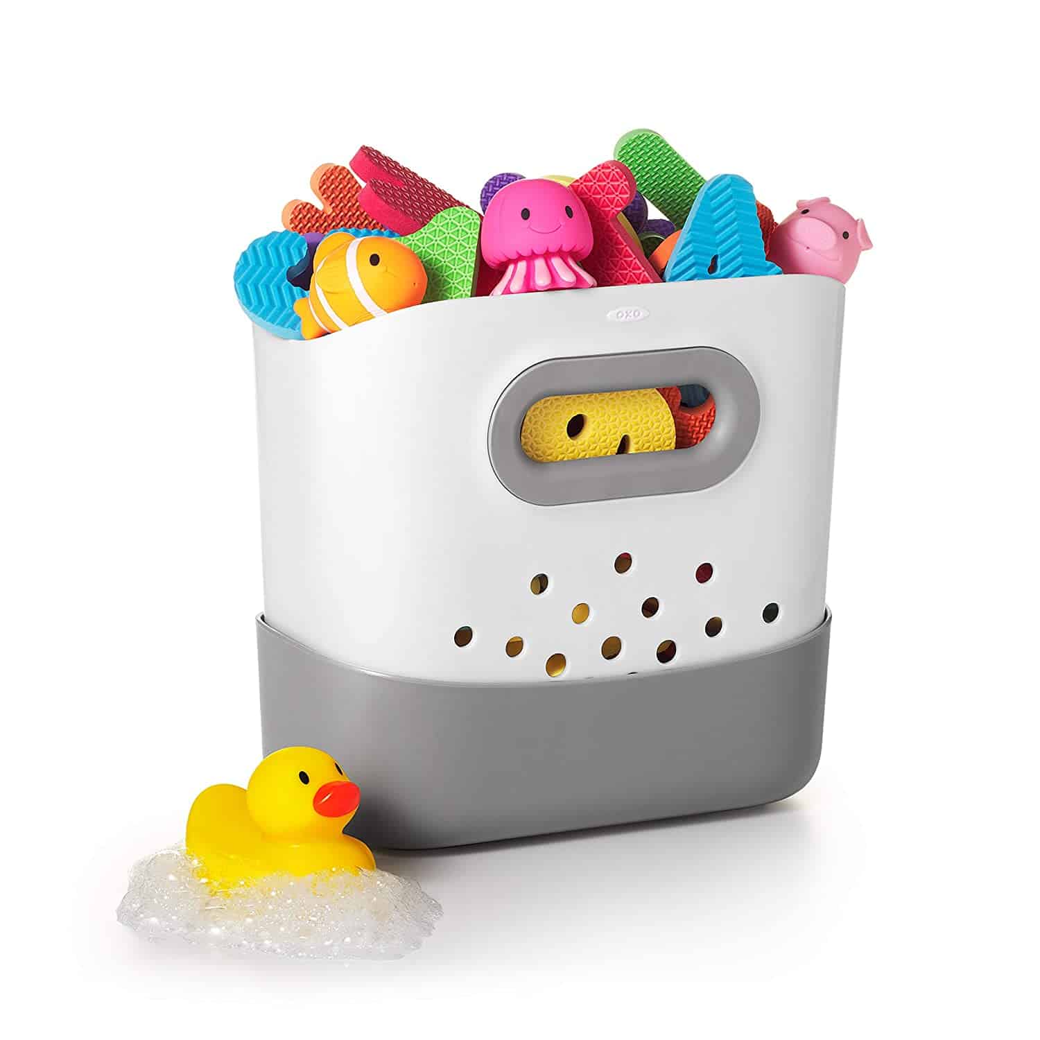 https://www.makingmanzanita.com/wp-content/uploads/2023/03/stand-up-bath-toy-basket-gray-and-white-from-OXO.jpg