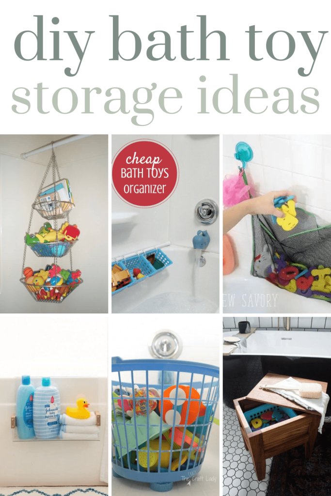 7 BRILLIANT BABY BATH TOY STORAGE IDEAS - Nursery Design Studio