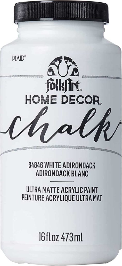 Folk Art Home Decor Chalk Paint, Chalk Paint in a 2 Ounce Try-it Bottle,  Great for Small Projects. Even a Beginner Can Get Great Results 