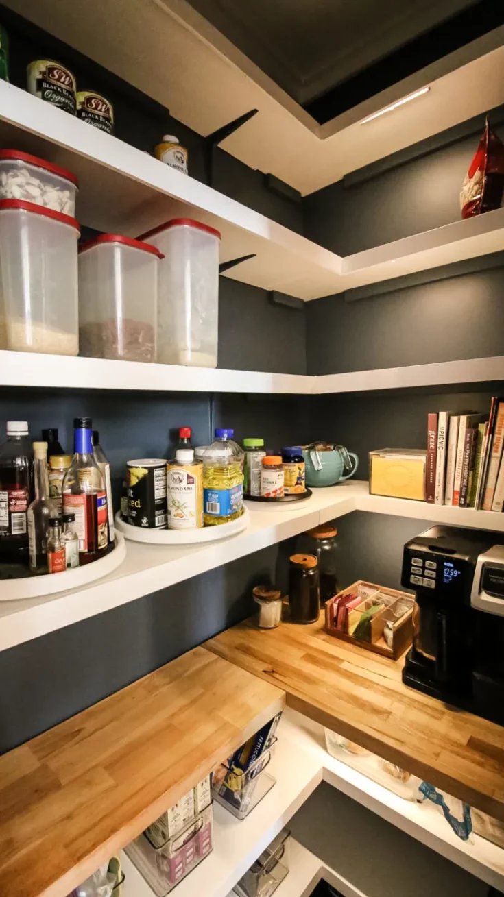 Nine Ideas to Organize a Small Pantry with Wire Shelving - Kelley Nan