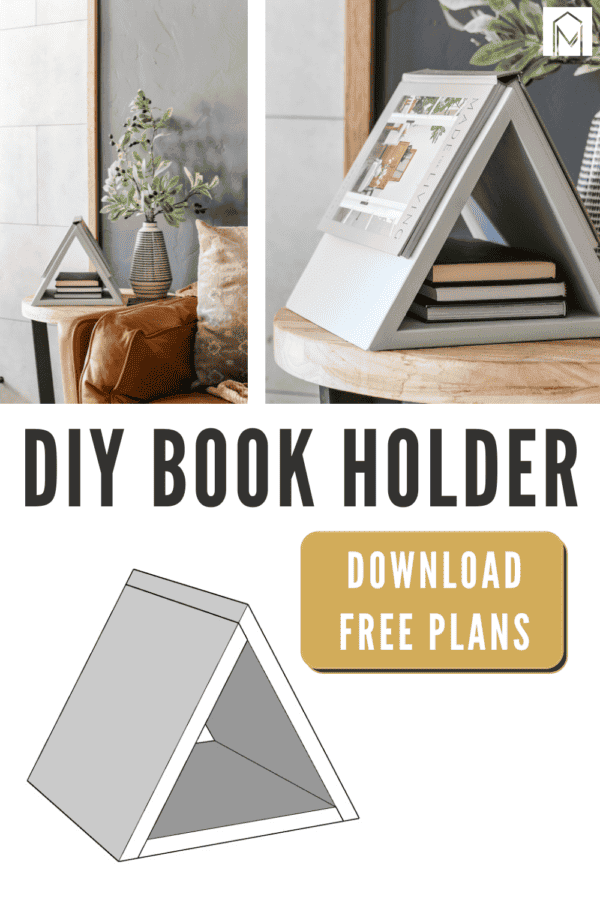 DIY Book Holder with Free Woodworking Plans Making Manzanita
