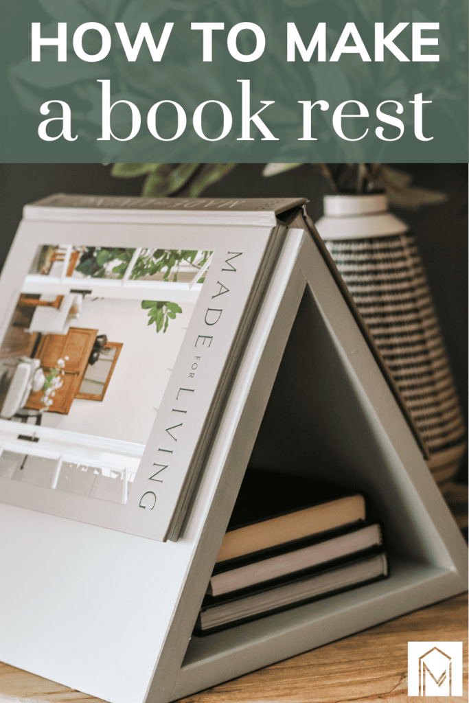 Step-by-step guide on creating a DIY book rest for comfortable and convenient reading