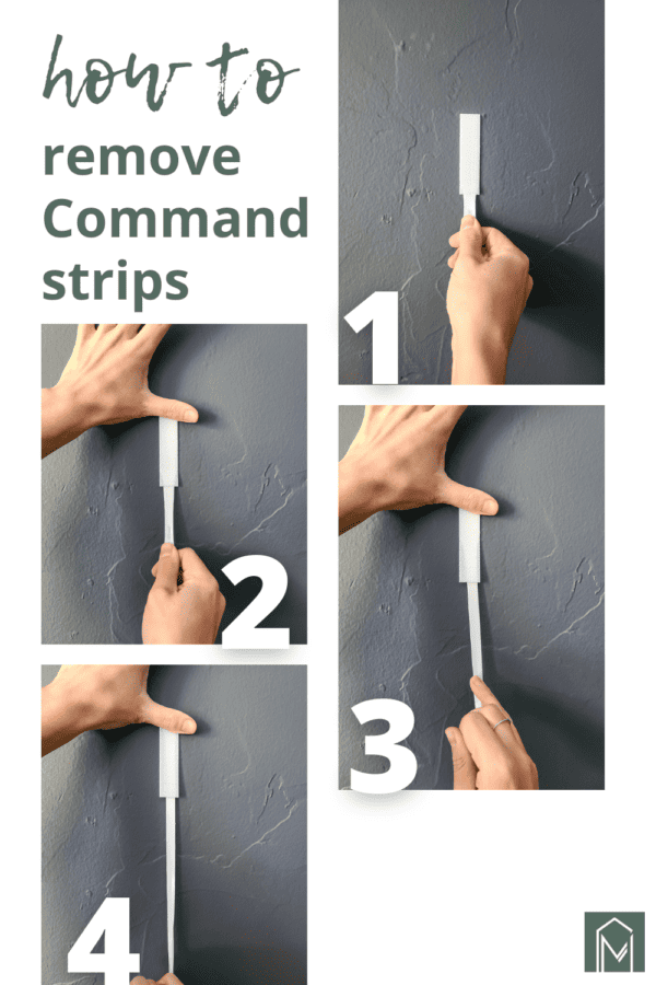 How to remove command strips without damaging walls making manzanita