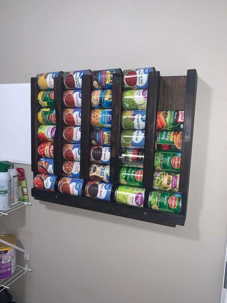 Wall Mounted Can Organizer