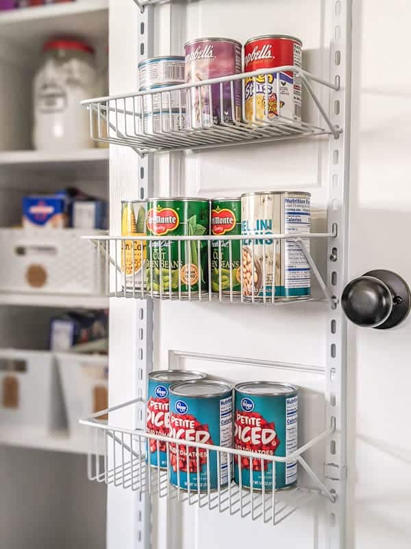 Pantry Ideas - DIY Canned Food Storage - Shanty 2 Chic