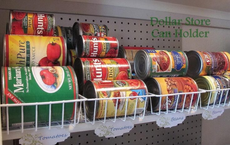 Kitchen Organization - Stackable Canned Food Organizers - Shanty 2 Chic