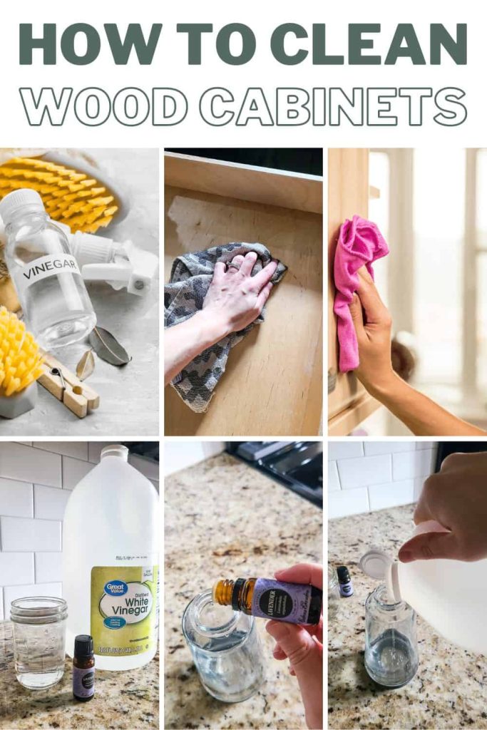 Learn How To Clean Wood Cabinets In Your Kitchen with this step by step guide 