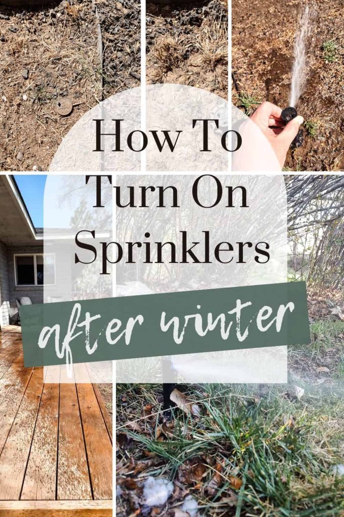 Learn how to turn On Sprinkler System After Winter with this simple guide