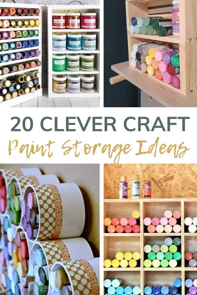 Craft Paint Storage - Uncommon Designs