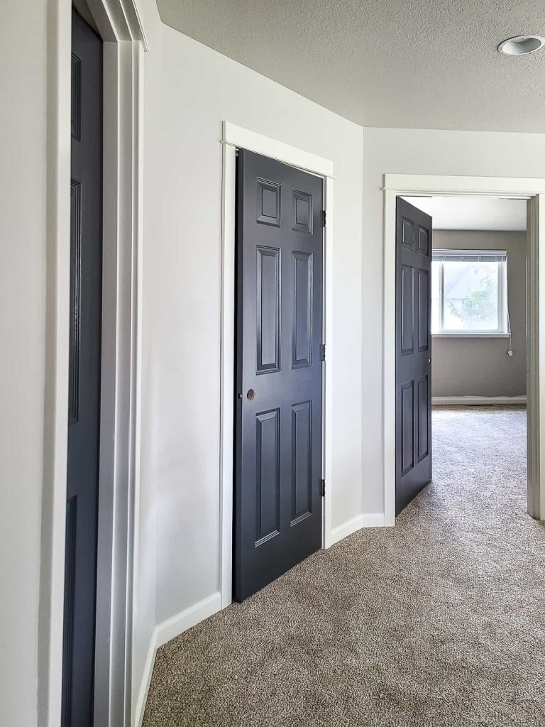 Guide for Painting Interior Doors Black or Dark Gray