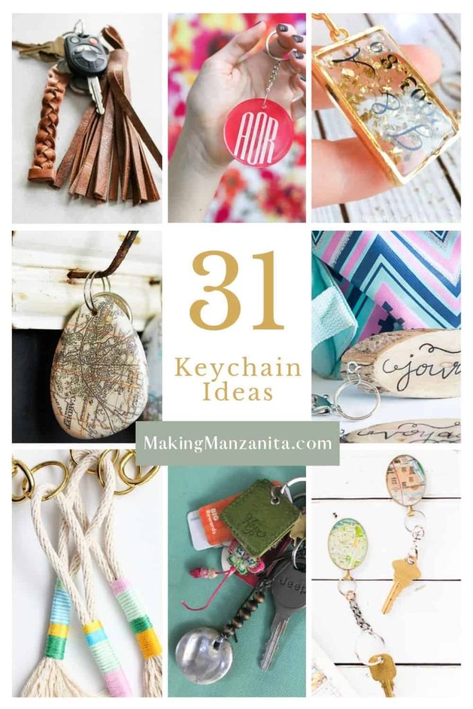 DIY Clay Tassel Keychain - Delineate Your Dwelling