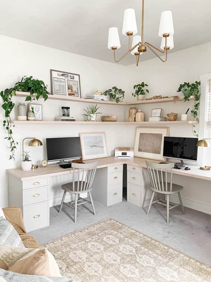 How To Make Your Home Office Cozy And Comfortable: 16+ Ideas
