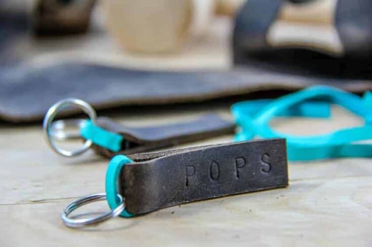 Making 3 Types of Leather Keychain // DIY to PRO 
