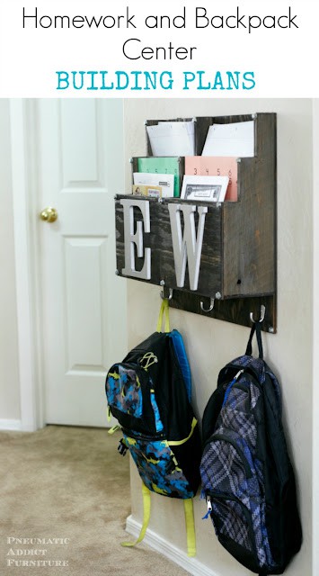 14 Best School Bag Storage & Organisation Station Ideas