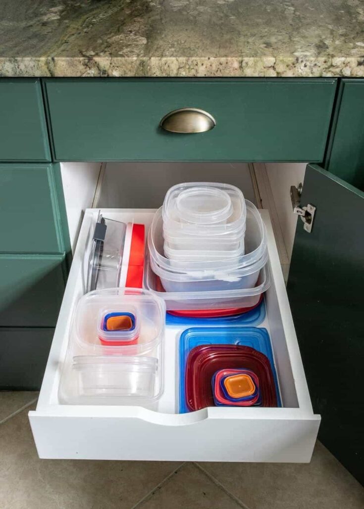 How To Store Tupperware: 29+ Creative Ideas - Making Manzanita