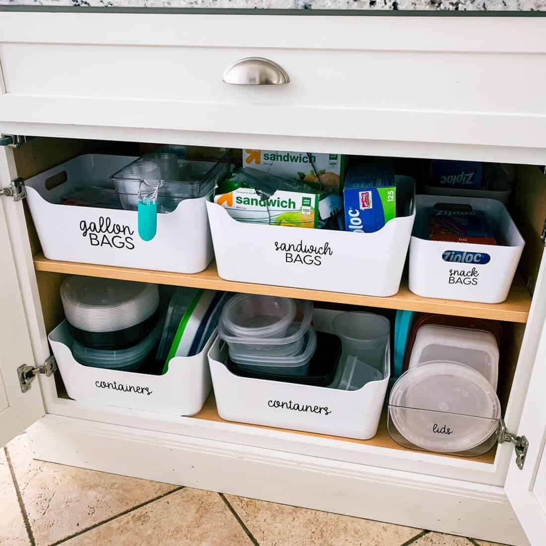 How To Store Tupperware: 29+ Creative Ideas - Making Manzanita