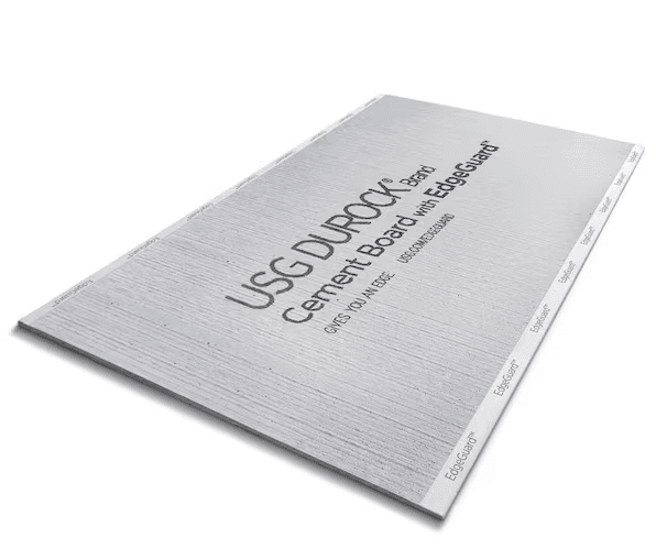 a photo of a Durock cement board