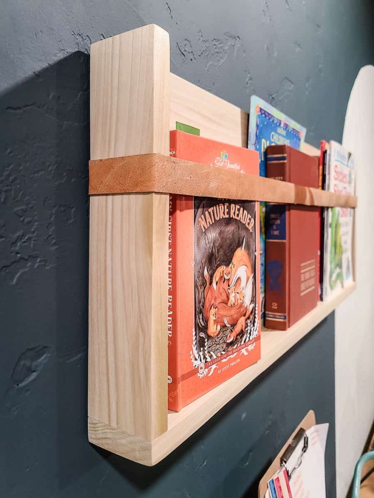 Easy DIY Magazine Shelf with Woodworking Plans