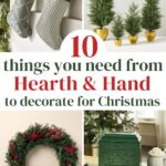 Looking for Christmas decorations for 2024? Check out the newest release from Hearth and Hand Christmas at Target.