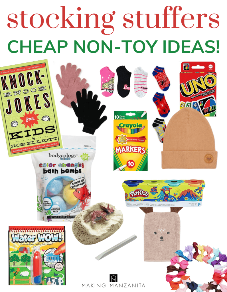 Cheap Stocking Stuffer Ideas for Kids Under $5 that aren't Junk