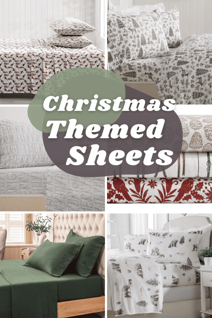 If a seasonal bedding overhaul isn't your style, opt for Christmas sheet sets featuring festive patterns like snowflakes or reindeer to bring holiday charm to your bedroom.