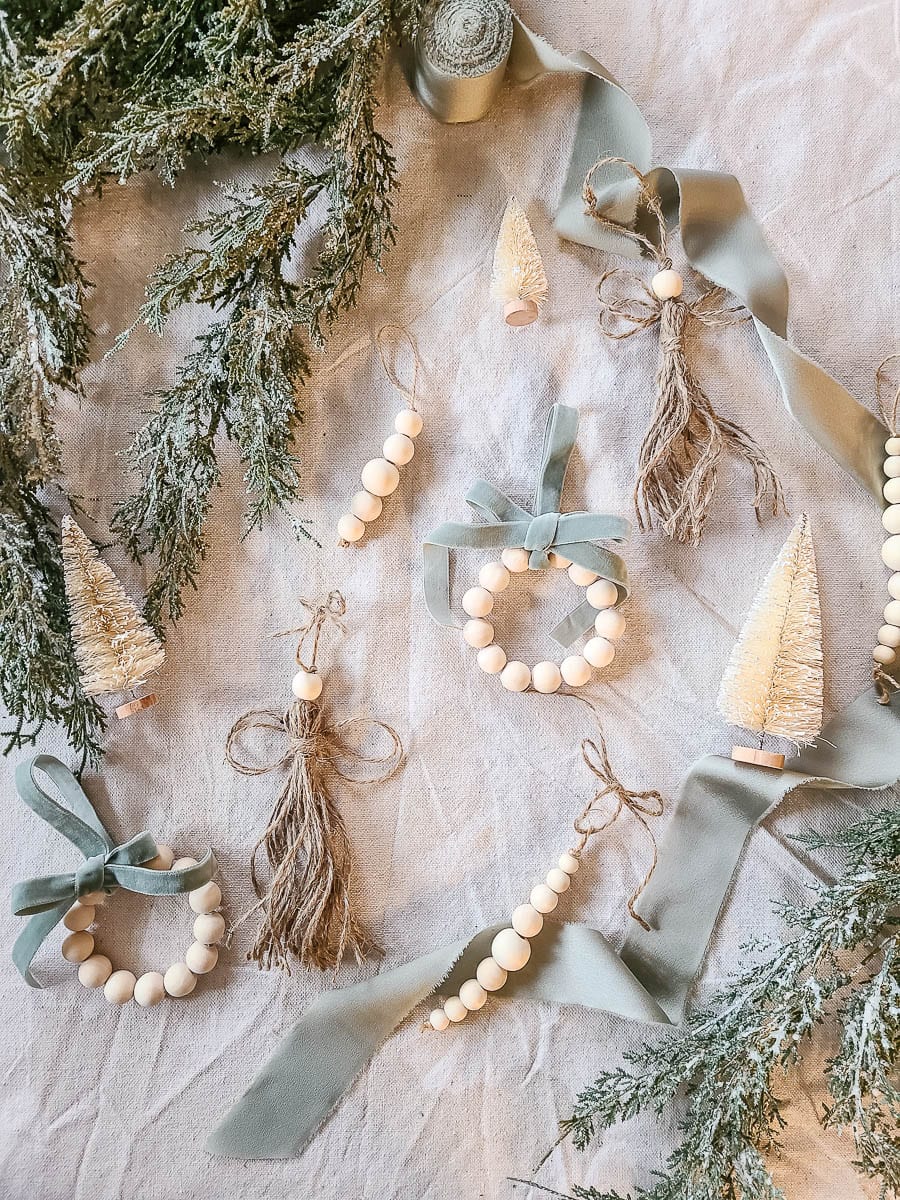 Wood Bead Ornaments: 3 Easy Tutorials