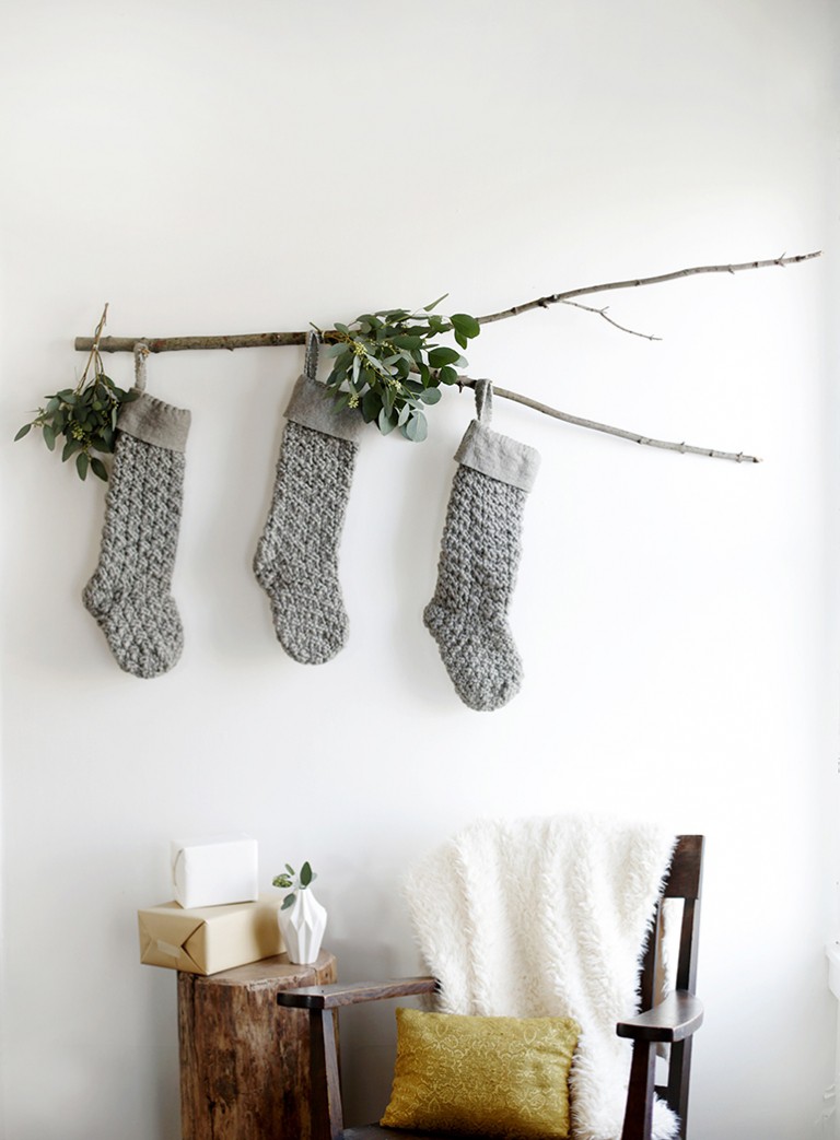 18 Christmas Stocking Display Ideas