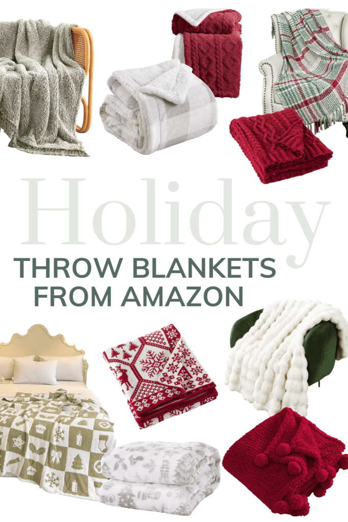Wrap yourself in festive warmth with our Christmas throw blankets, perfect for adding a cozy and merry touch to your holiday home decor in your bedroom or living room!