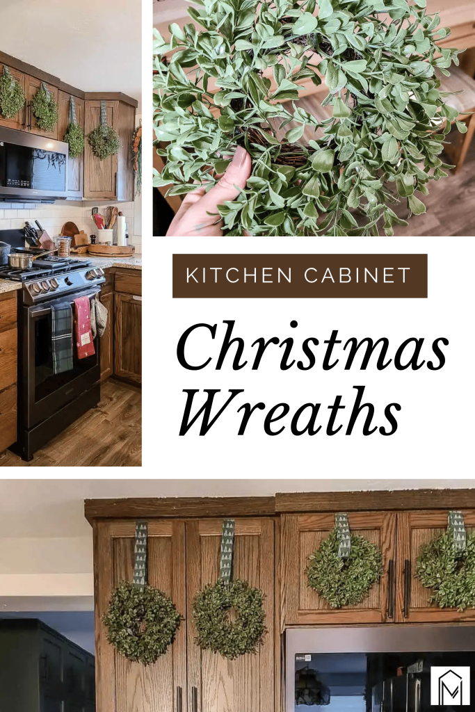 How to Make Mini Kitchen Cupboard Wreaths for Under a Dollar