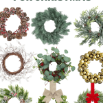 Looking for mini wreaths for Christmas decorations to put on your kitchen cabinets? Check out these mini wreath ideas from Amazon.