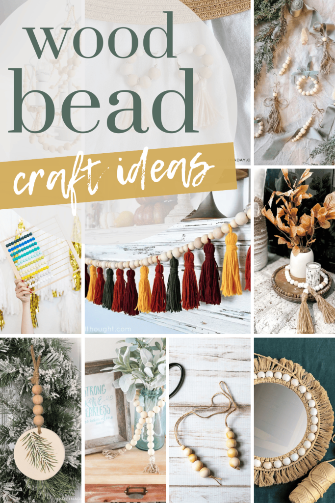 With these wood bead crafts, you can learn how to decorate and craft with wood beads. Get inspired to make something fun!