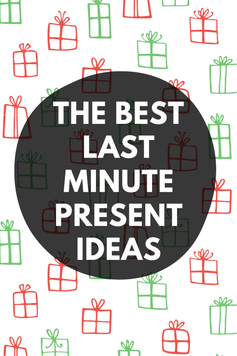 Last Minute Present Ideas That Don’t Look Like You Procrastinated