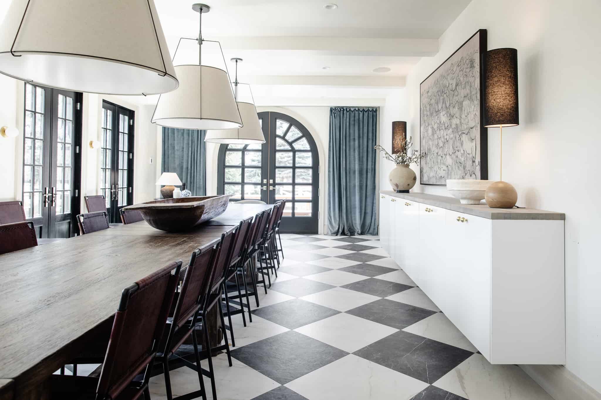 Checkered Table Matte Trending: Checkered Decor - Making Manzanita